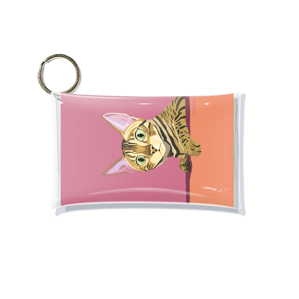 𝕤𝕚𝕞猫のBengal cat Mini Clear Multipurpose Case