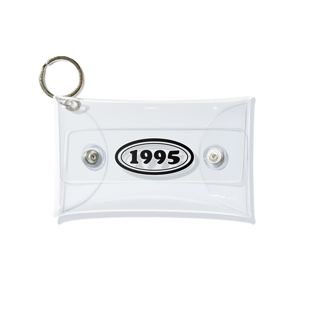 Western calendarの西暦 1995年 Western calendar  Mini Clear Multipurpose Case