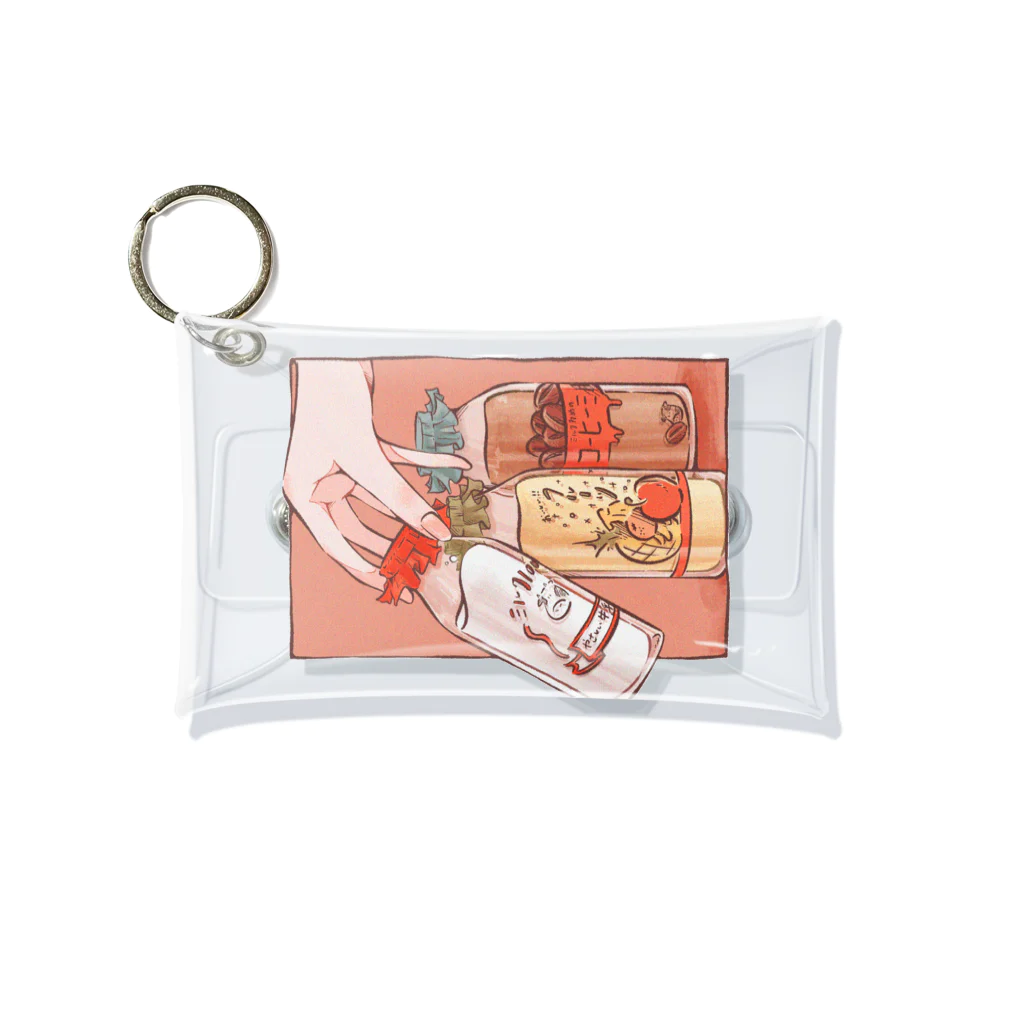 日菜乃🐶の牛乳瓶 Mini Clear Multipurpose Case