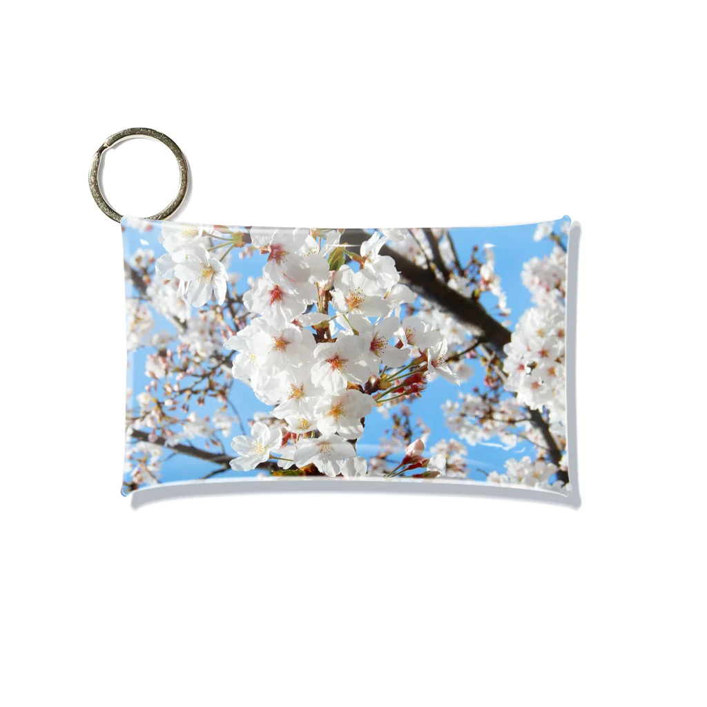 3A5のcherryblossoms2_aR Mini Clear Multipurpose Case