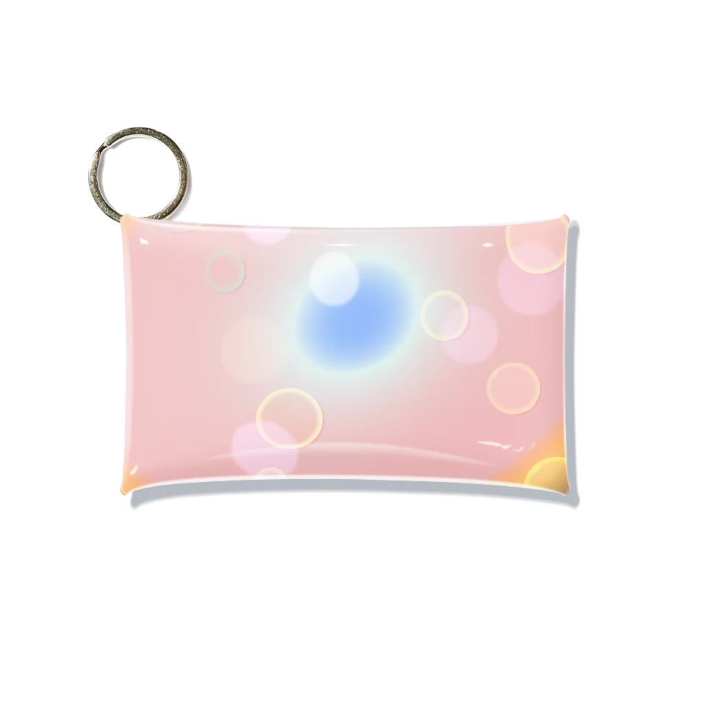 ponzuの宇宙 - Spring Bubbles 泡ぷくぷく Mini Clear Multipurpose Case