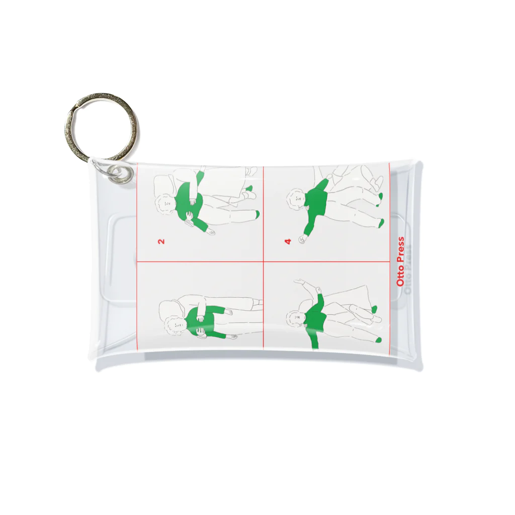 paserisのOtto Press Mini Clear Multipurpose Case