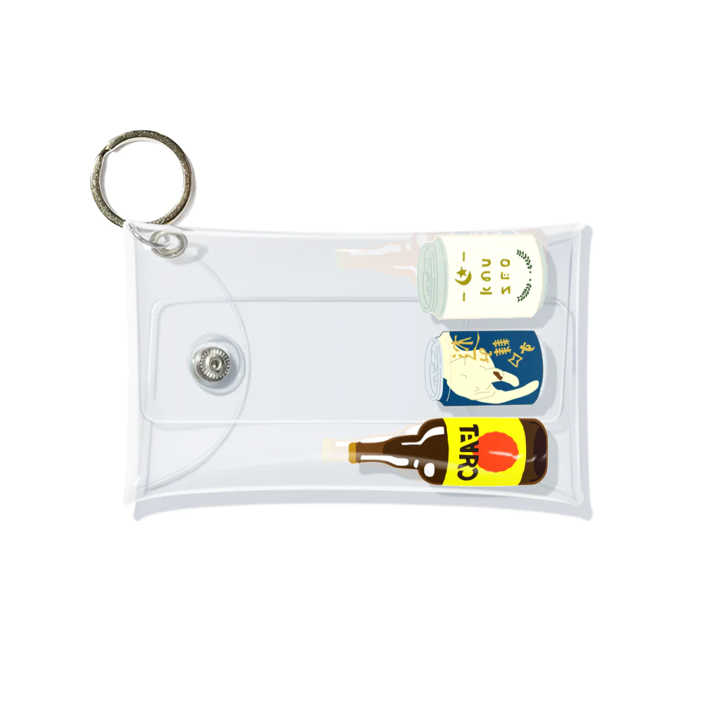 hughieのBEER Mini Clear Multipurpose Case