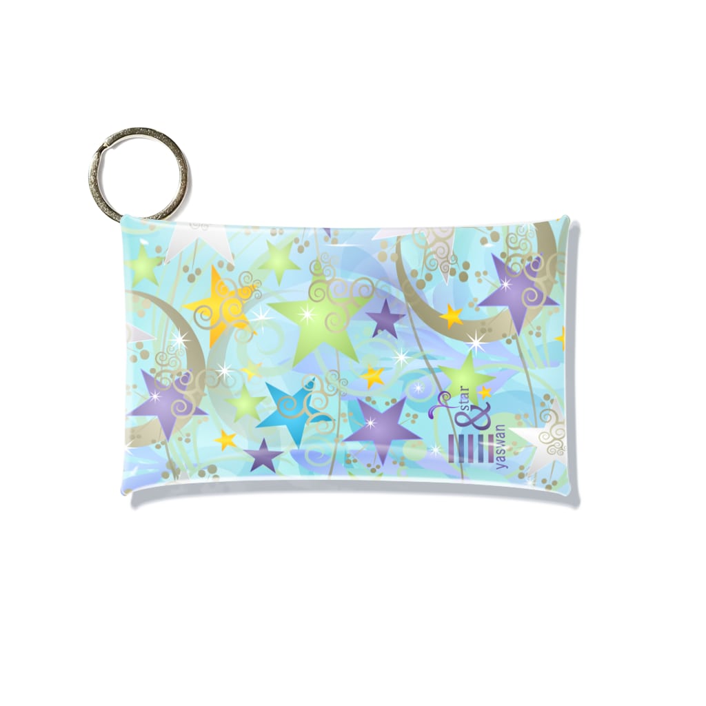 yaswanの星　＆流星 Mini Clear Multipurpose Case