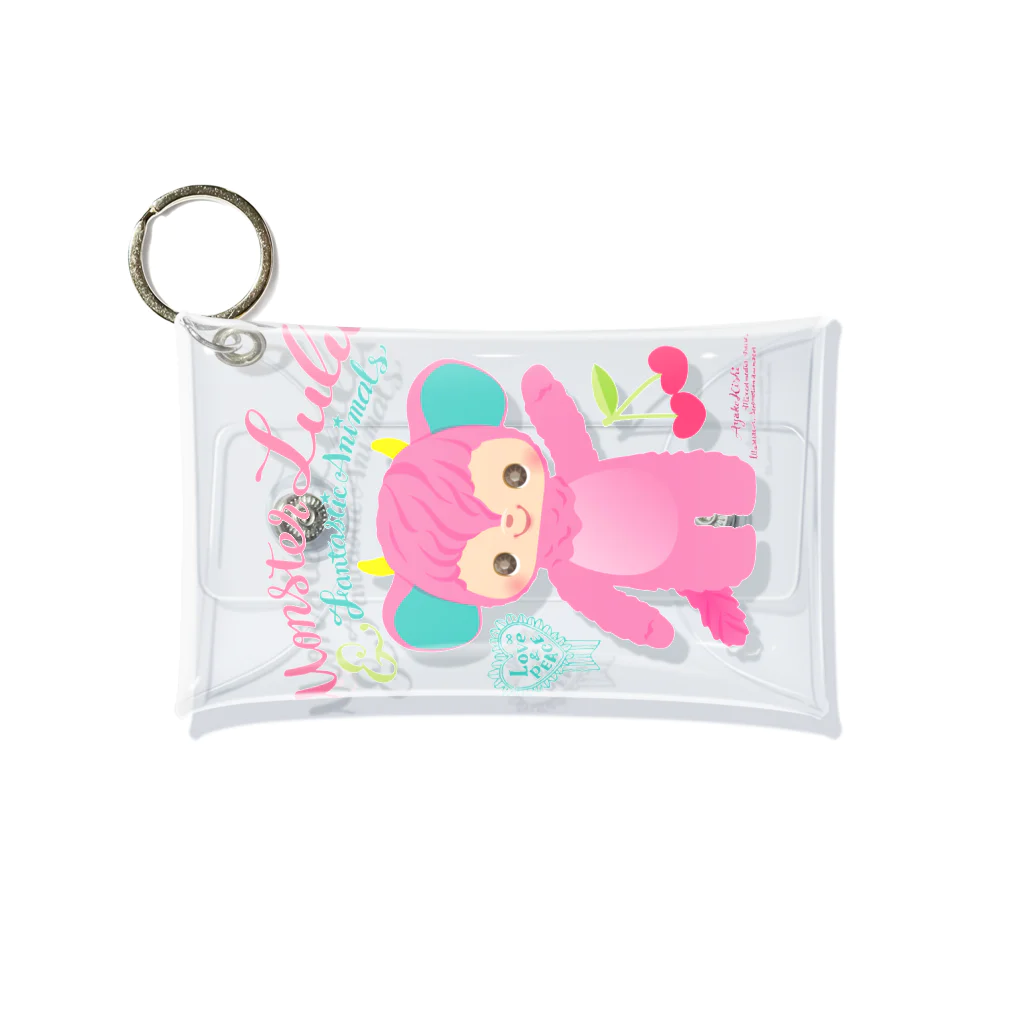 きしあやこ　Ayako KishiのMONSTER LULU ZAKKA Mini Clear Multipurpose Case