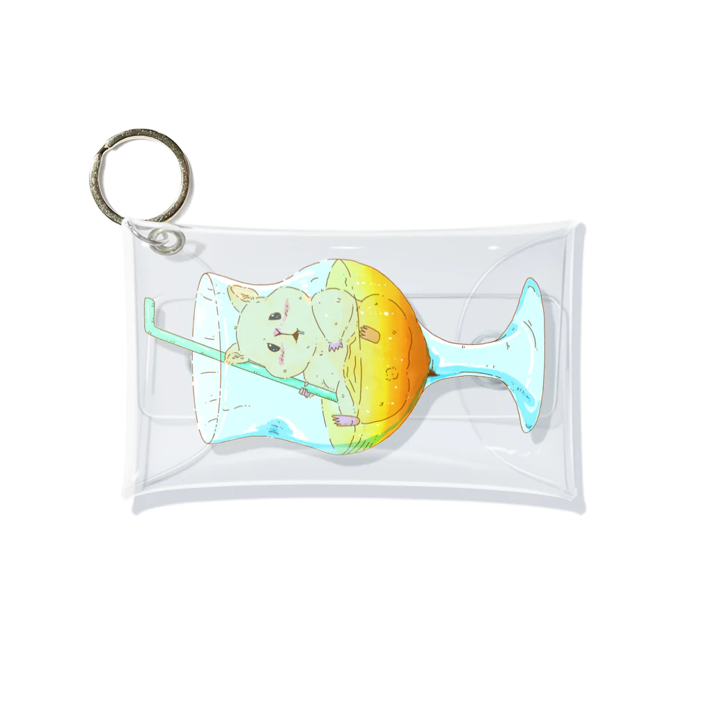 こんこんの🍹 Mini Clear Multipurpose Case