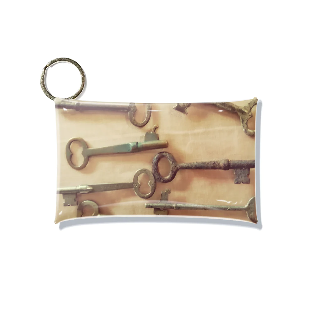 ドロールウェンズデイのantiques keys Mini Clear Multipurpose Case