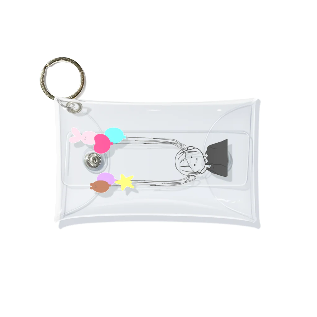 たたみのうえのふうせんちゃん Mini Clear Multipurpose Case