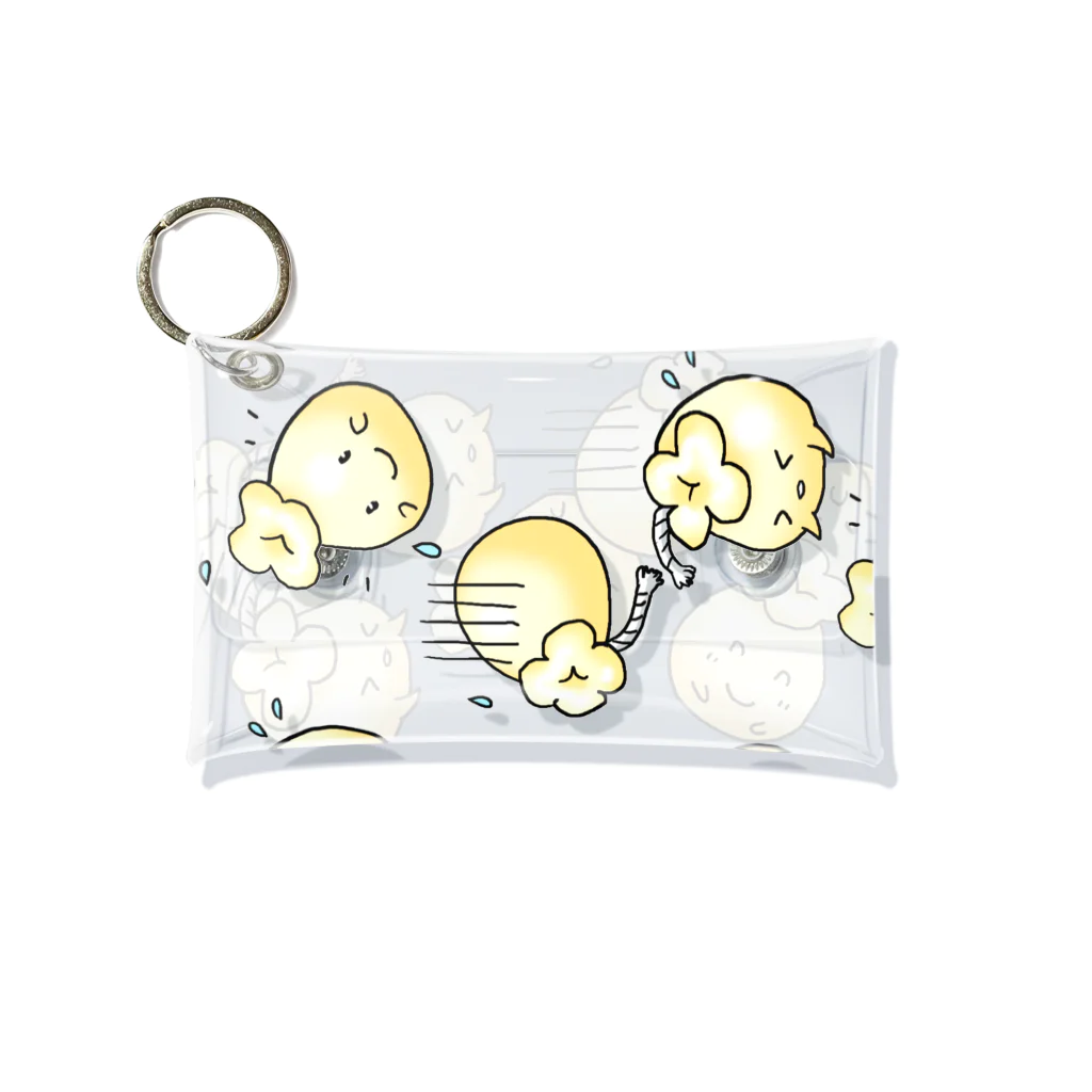 あんもにゃいとのカチョカバロパラパラ Mini Clear Multipurpose Case