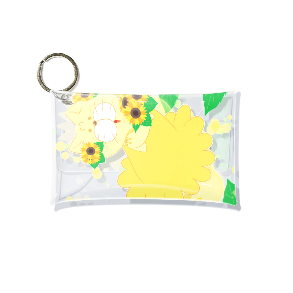 MOF-Island商店の夏だよ！ひまわりの妖精 Mini Clear Multipurpose Case