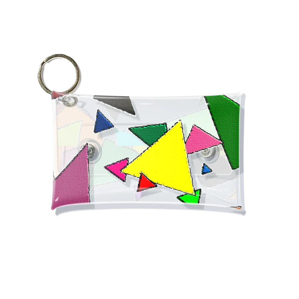 でおきしりぼ子の実験室のTrianglez_T Mini Clear Multipurpose Case