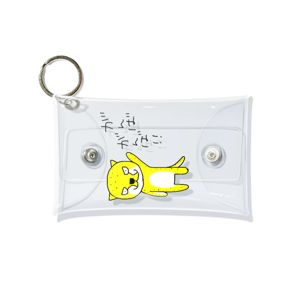 はちのチーターくん(がんばがんば！) Mini Clear Multipurpose Case