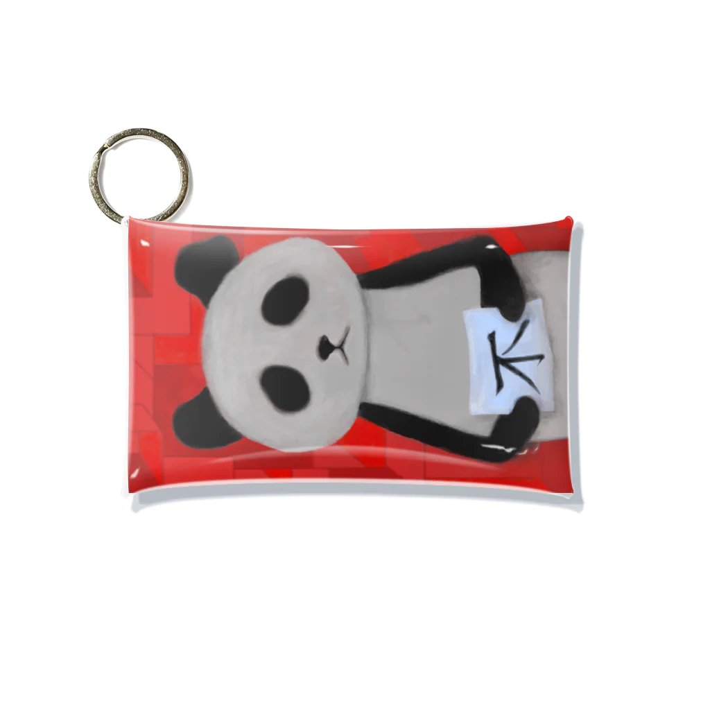 Washiemon and Ai-chan's ShopのPANDA No.1 Mini Clear Multipurpose Case