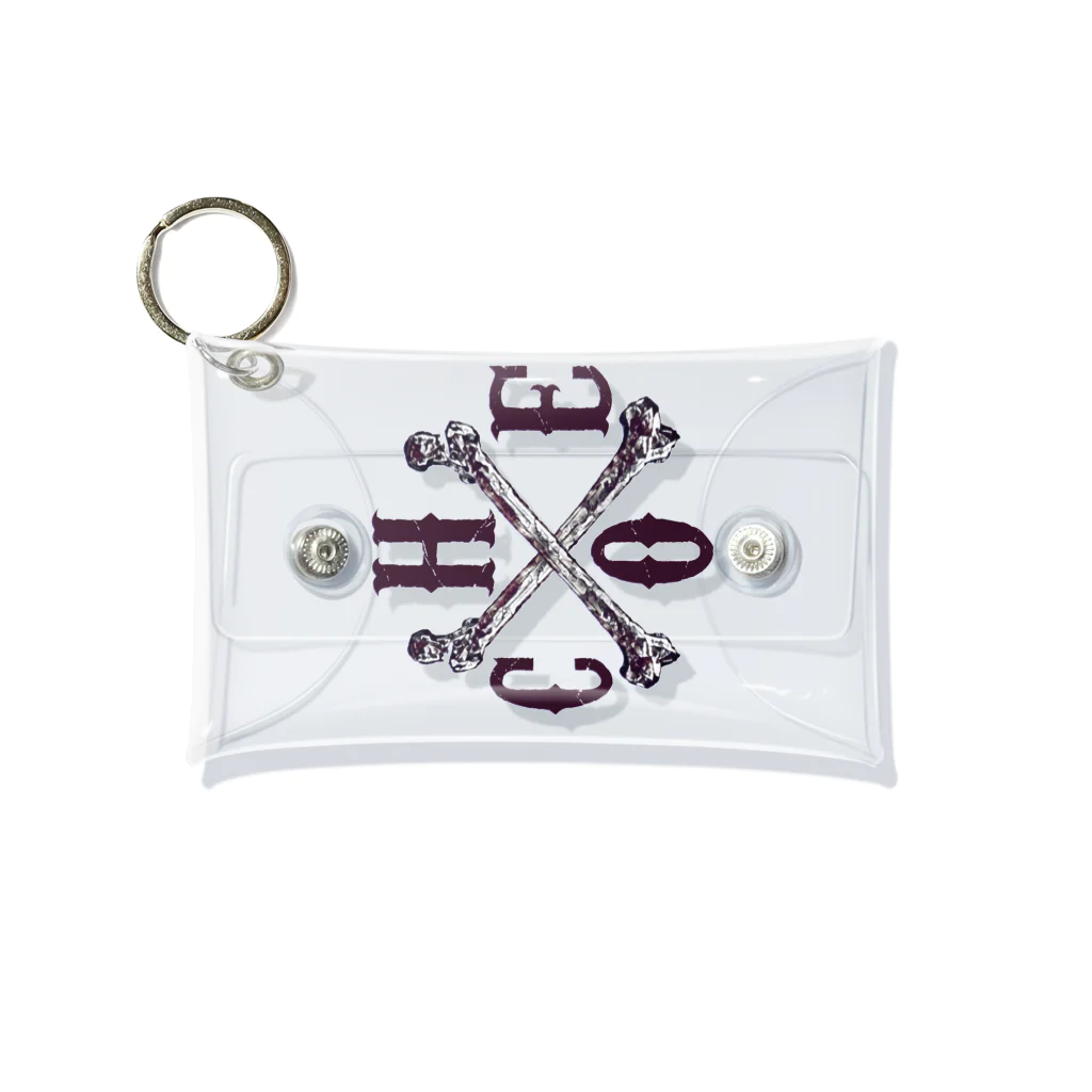 CalmExcelのcrossbone Mini Clear Multipurpose Case