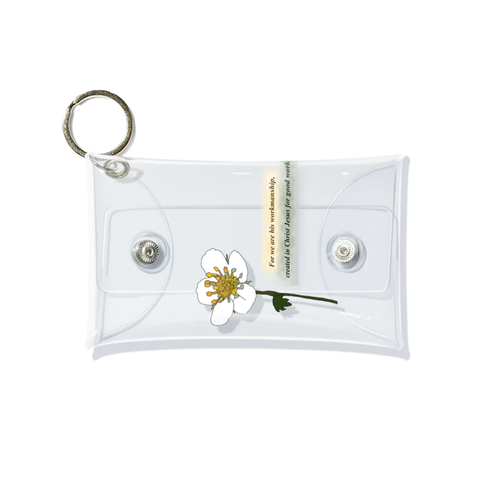 Haneulの花 Mini Clear Multipurpose Case