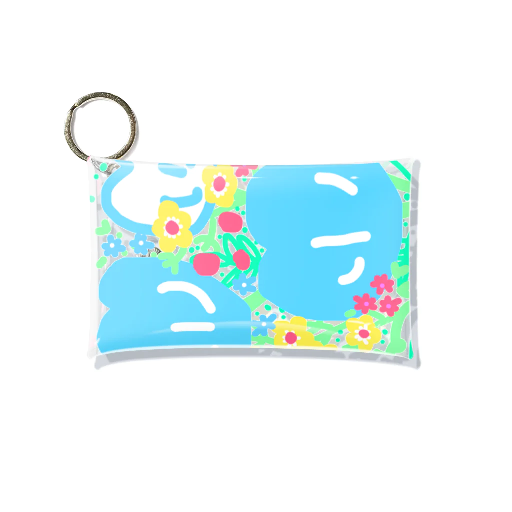 Miku Kafuu Artsの【お花を🌼🌷🌿咲かそう】シリーズ Mini Clear Multipurpose Case