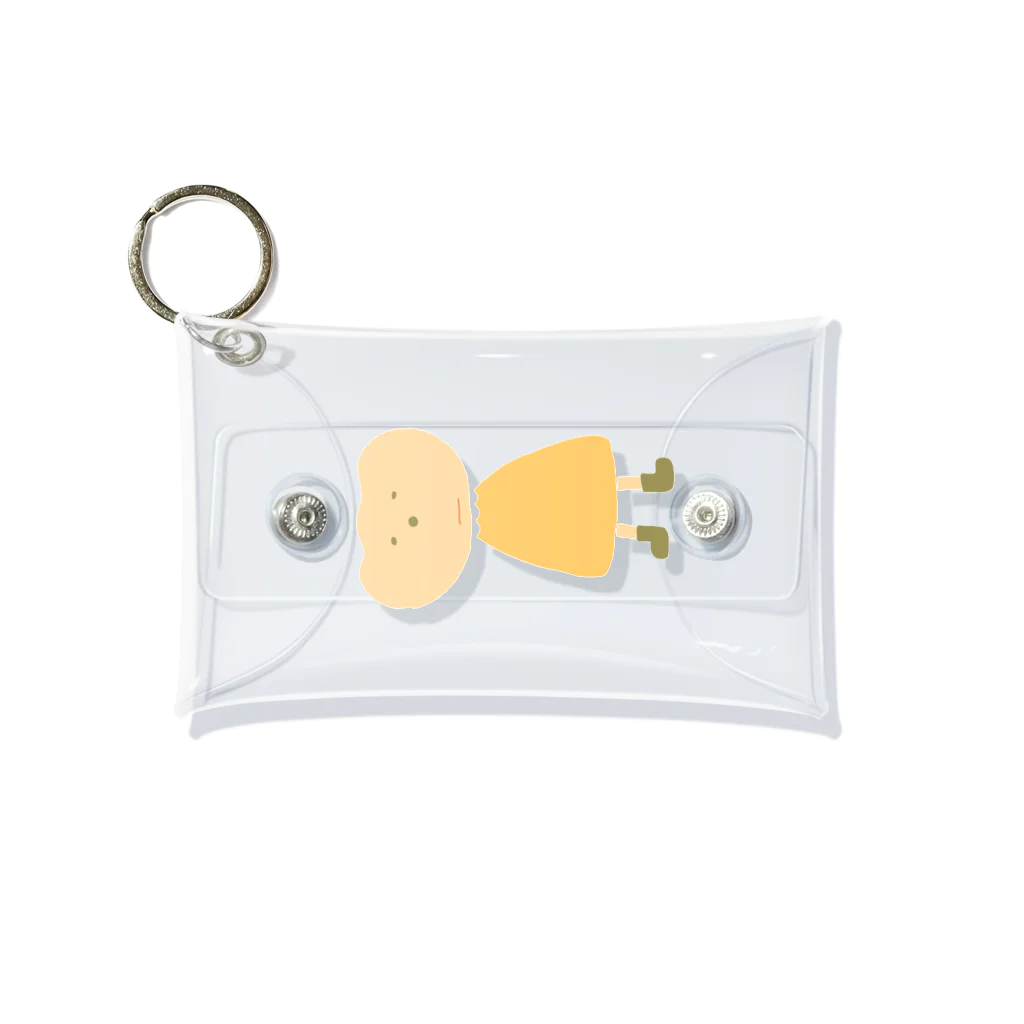 one hippo （カバ店員）のおはなちゃん Mini Clear Multipurpose Case