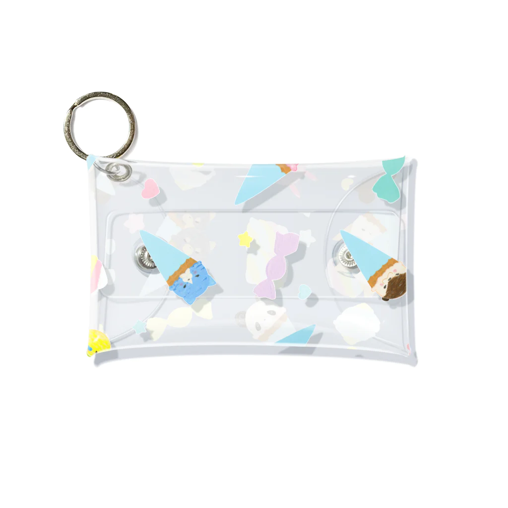 アラヤ こころのアニマルアイスクリームパーラー　 Mini Clear Multipurpose Case