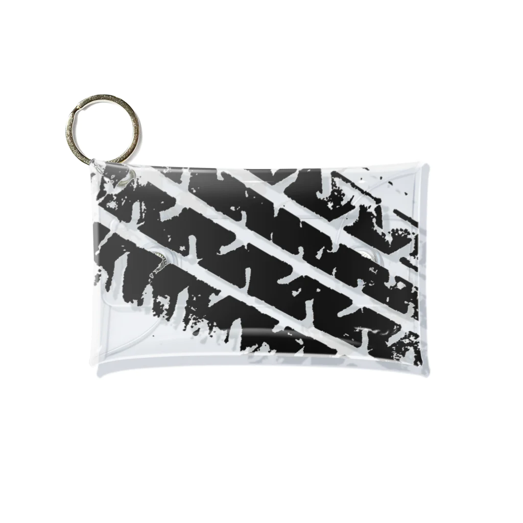 flatcoatedretrieverのaccident Mini Clear Multipurpose Case