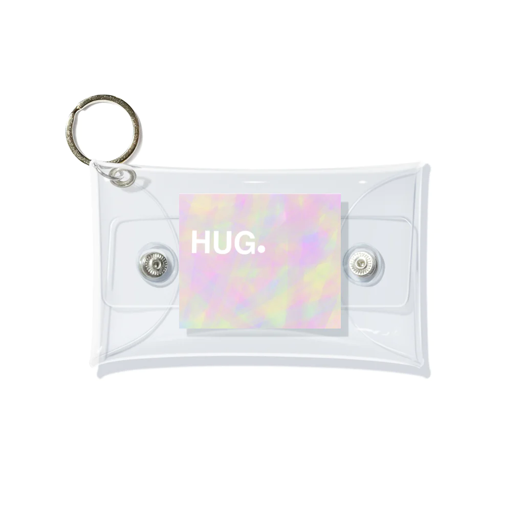 lily and smile ☺︎のHUG.pです Mini Clear Multipurpose Case