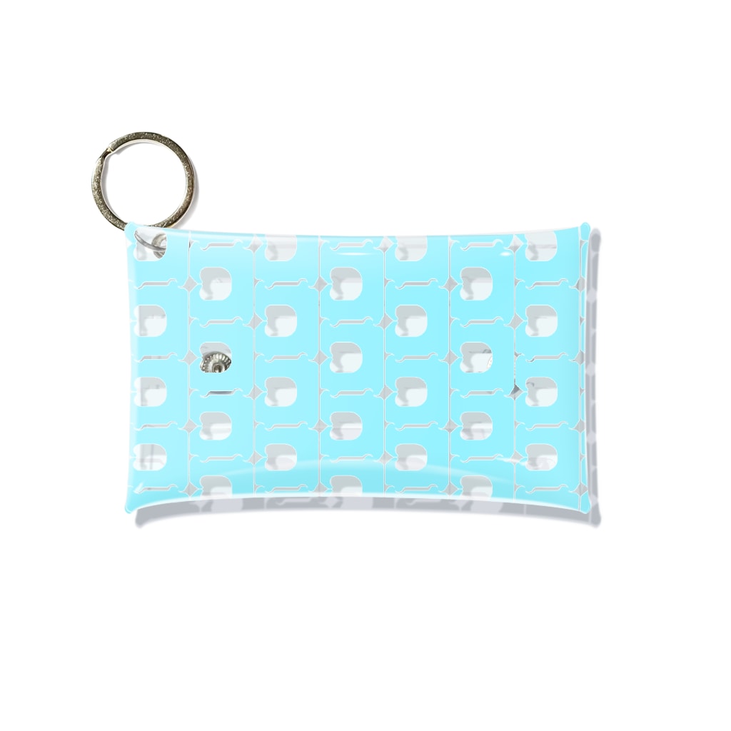 バッグクロージャー パンの袋をとめるやつ Mini Clear Multipurpose Case By 何字ゃ文字屋 Nanjyamonjya Suzuri