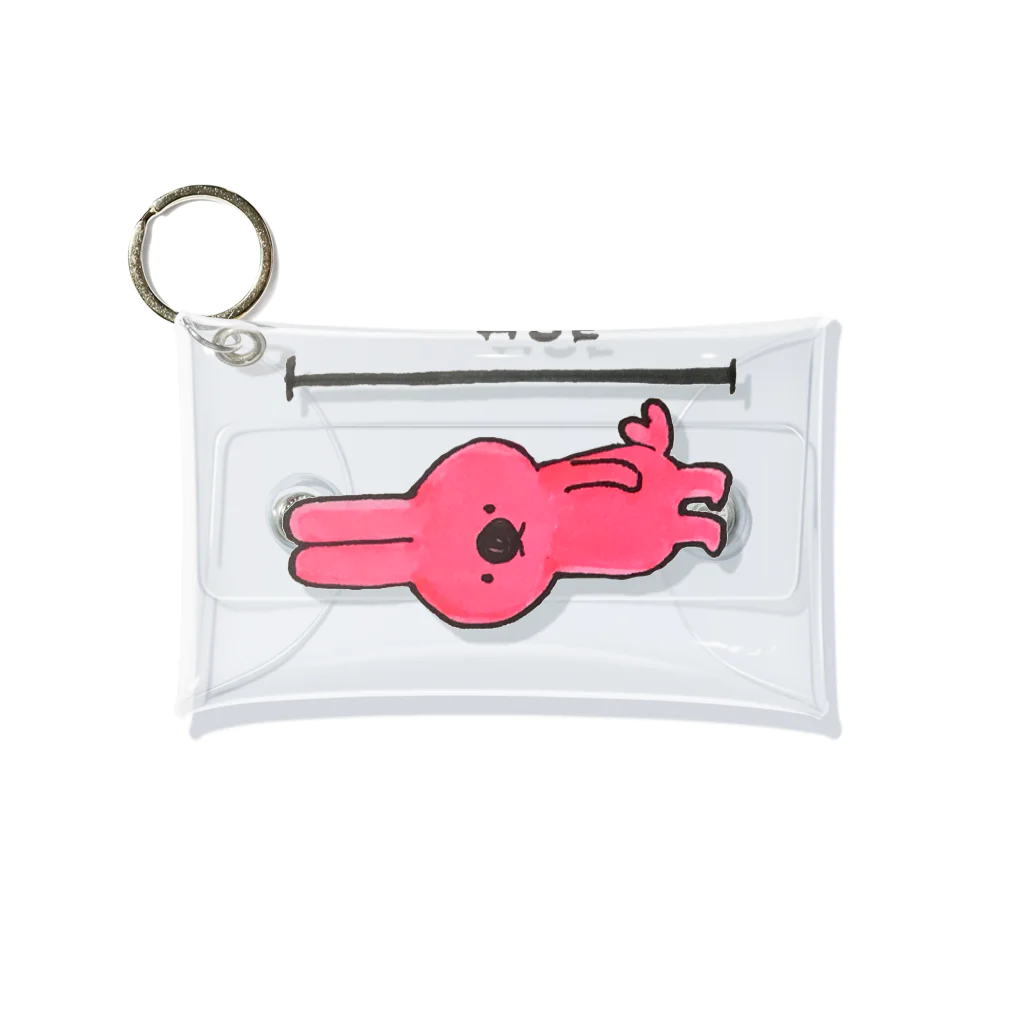 KAERU_officialの１cmピッピちゃん Mini Clear Multipurpose Case