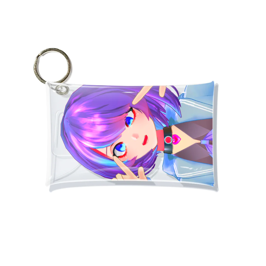 鶴来つゆ💜👾💜のどうにかなりそう！ Mini Clear Multipurpose Case