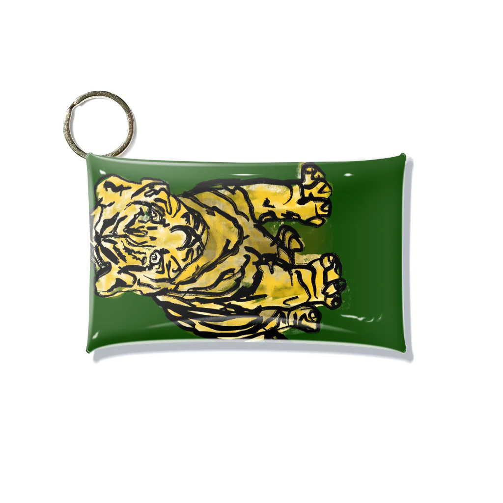 koto___artのTiger Mini Clear Multipurpose Case