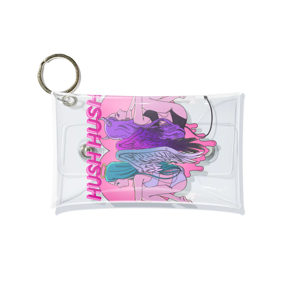 RIKAの【girl】天使と悪魔 Mini Clear Multipurpose Case