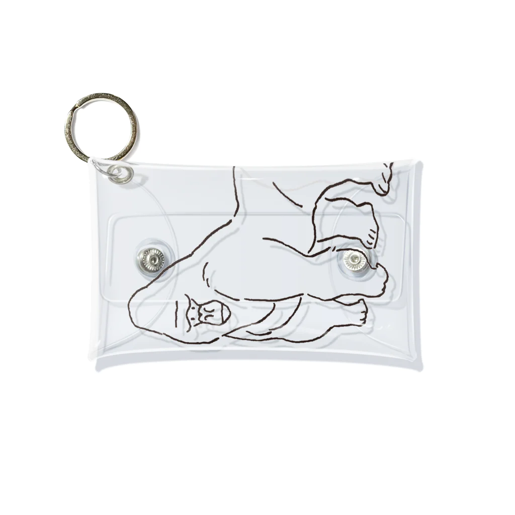 tanemaki zakkaのgorilla Mini Clear Multipurpose Case