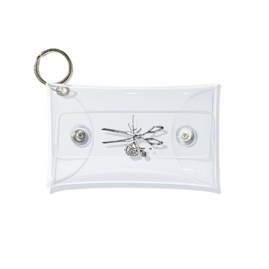 moonoirのRosexScissors Mini Clear Multipurpose Case