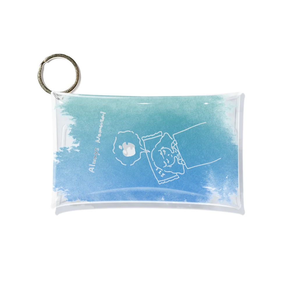 jikkuri kotokotoのAlways NEMUTAI Mini Clear Multipurpose Case