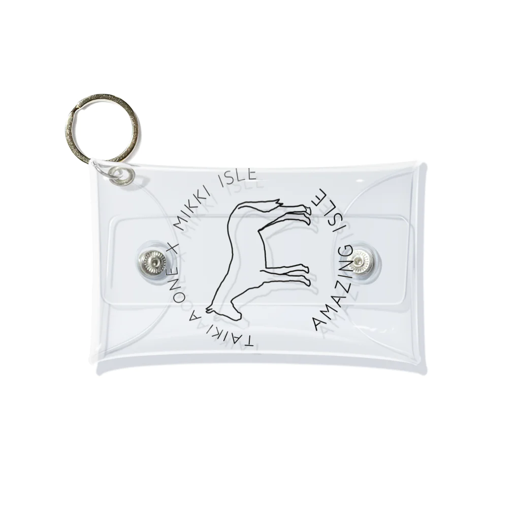 TaikiRacingClubShopのmarulogo【AMZ】kuro Mini Clear Multipurpose Case