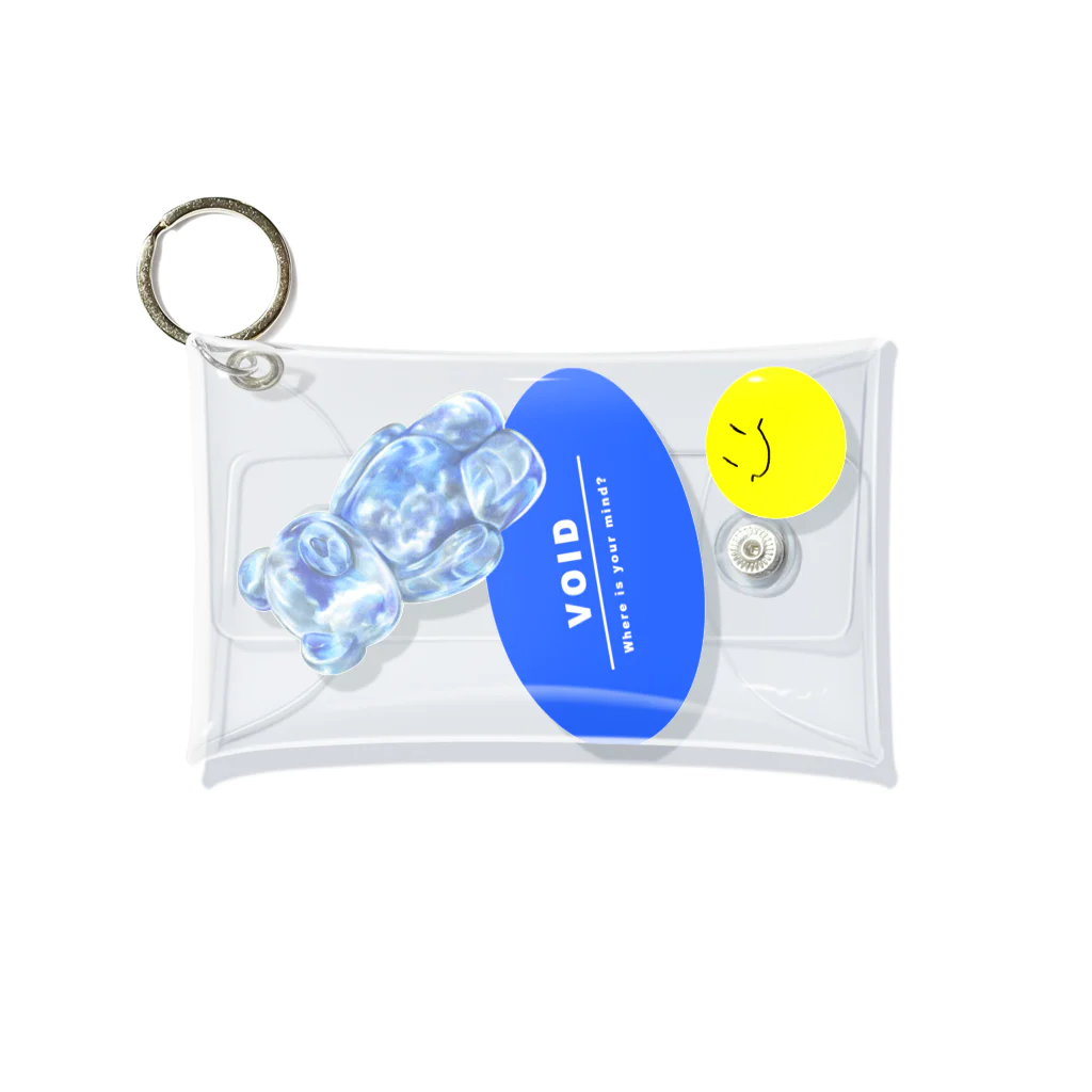 FUN FAN FUNのPlastic Bear Mini Clear Multipurpose Case