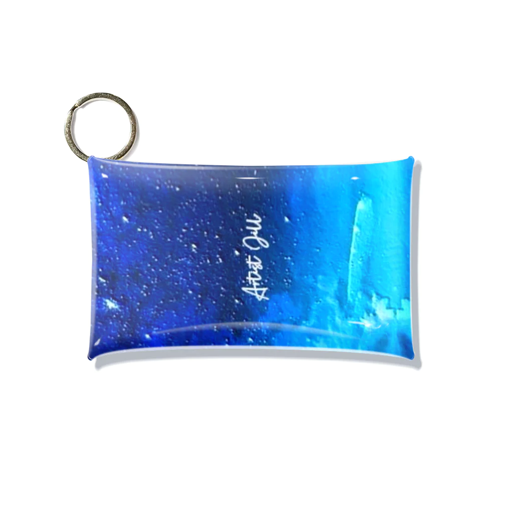 【ホラー専門店】ジルショップの幻想的な星空(縦Ver.) Mini Clear Multipurpose Case