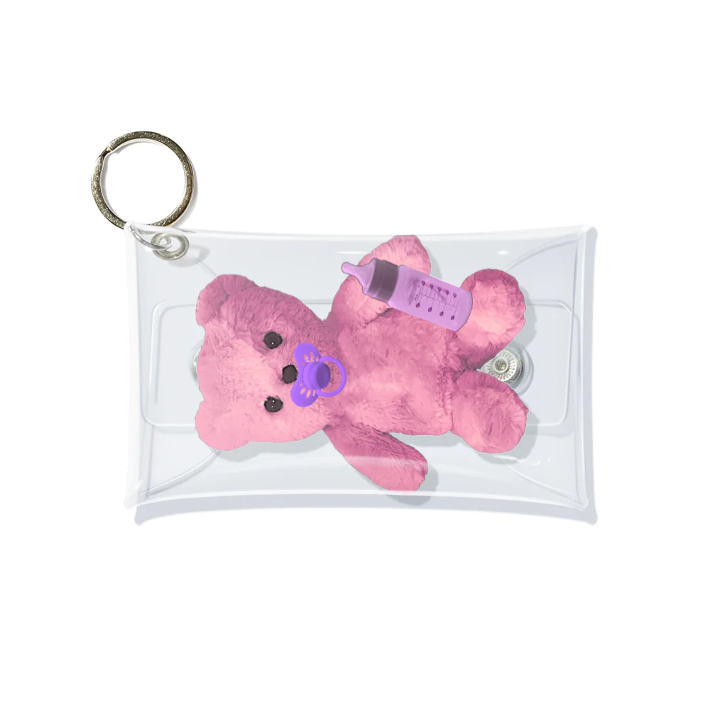 💜Salon de Lucia💜のばぶTeddy Mini Clear Multipurpose Case