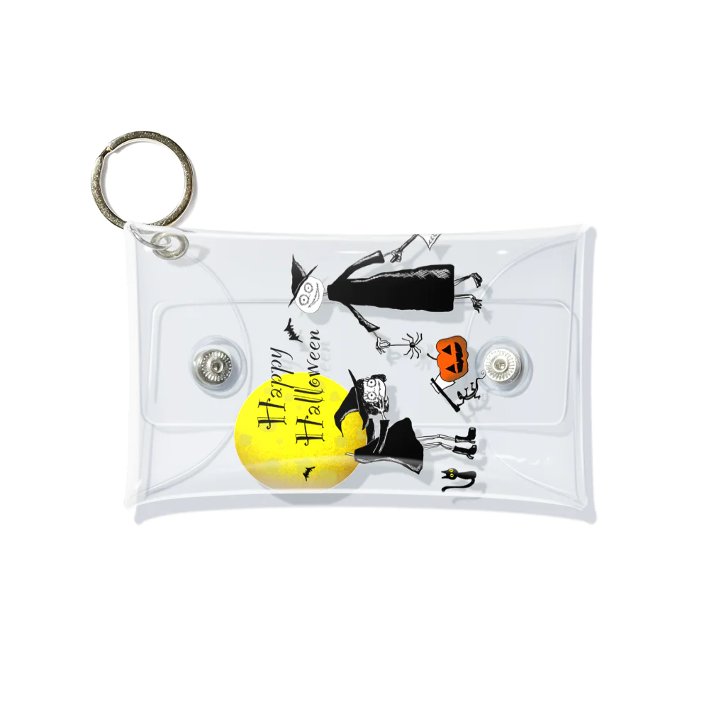 Vitamin_chi_のHappy Halloween！ Mini Clear Multipurpose Case