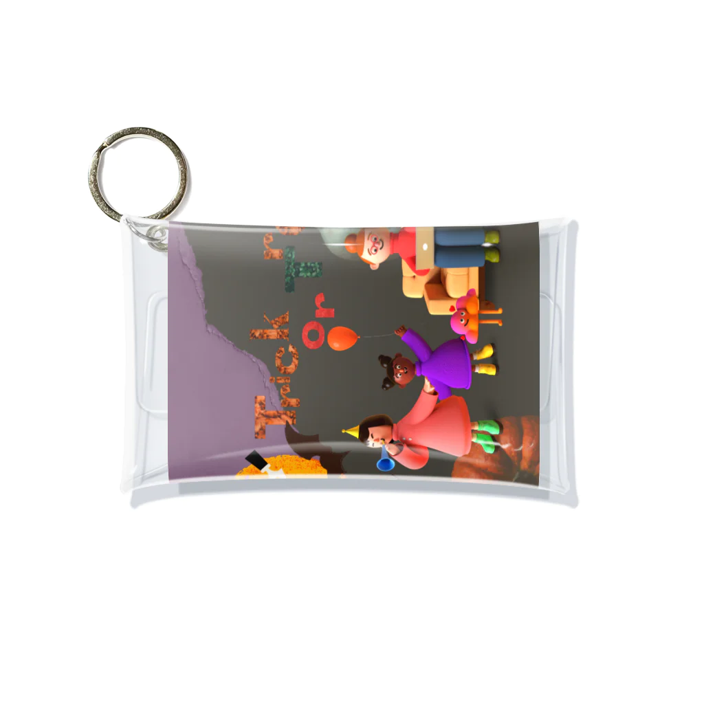 𝙈𝙊𝙈𝙊'𝙨 𝙎𝙝𝙤𝙥のHappy Halloween #05 Mini Clear Multipurpose Case