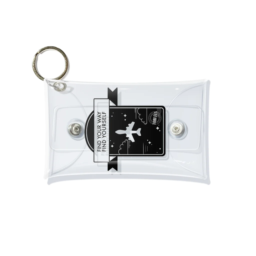 TOBI FES 2022のトビフェス’21公式グッズ_D Mini Clear Multipurpose Case