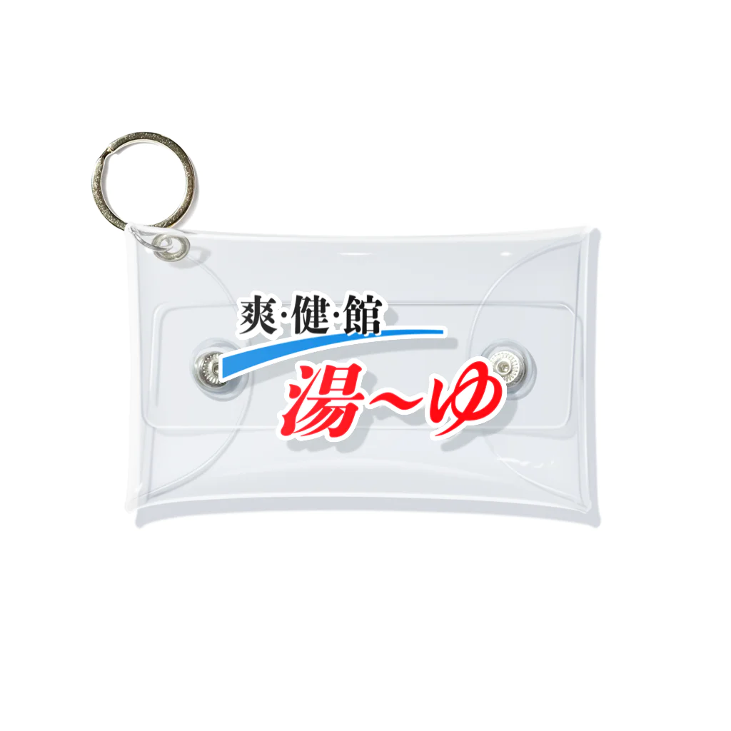 szr_wakanmuriのないサウナ　爽・健・館 湯〜ゆ Mini Clear Multipurpose Case