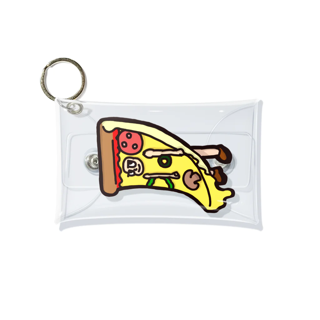 ジンレオナルドのJin who wear pizza. Mini Clear Multipurpose Case