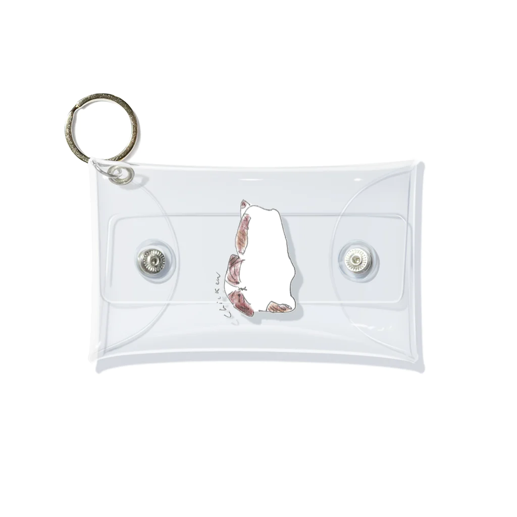 gontatheshihtzuのhungry gonta Mini Clear Multipurpose Case