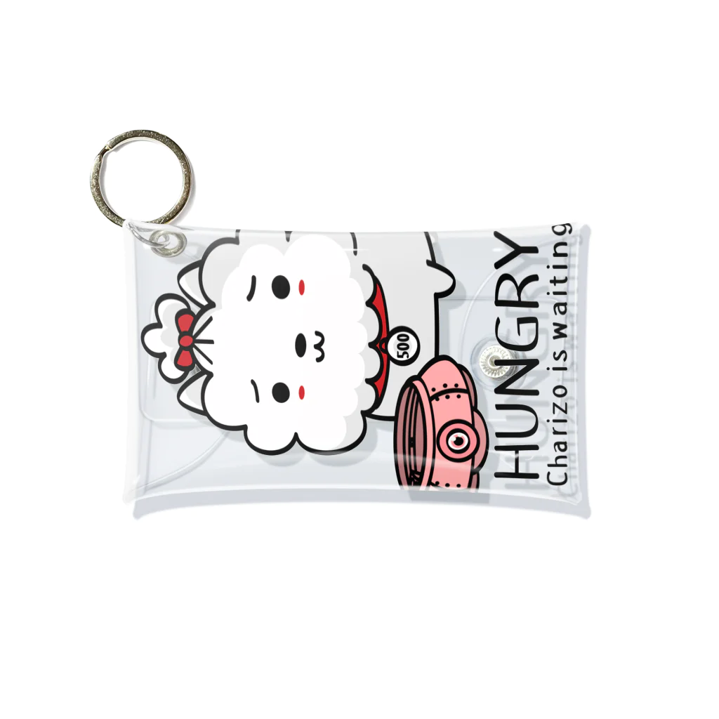 イラスト MONYAAT のCT03　ハングリー♪チャリゾー Mini Clear Multipurpose Case