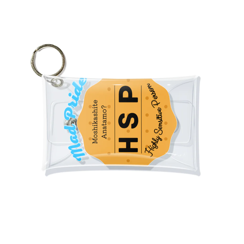 クセ強女子Musu (むす)のHSPビスケット Mini Clear Multipurpose Case