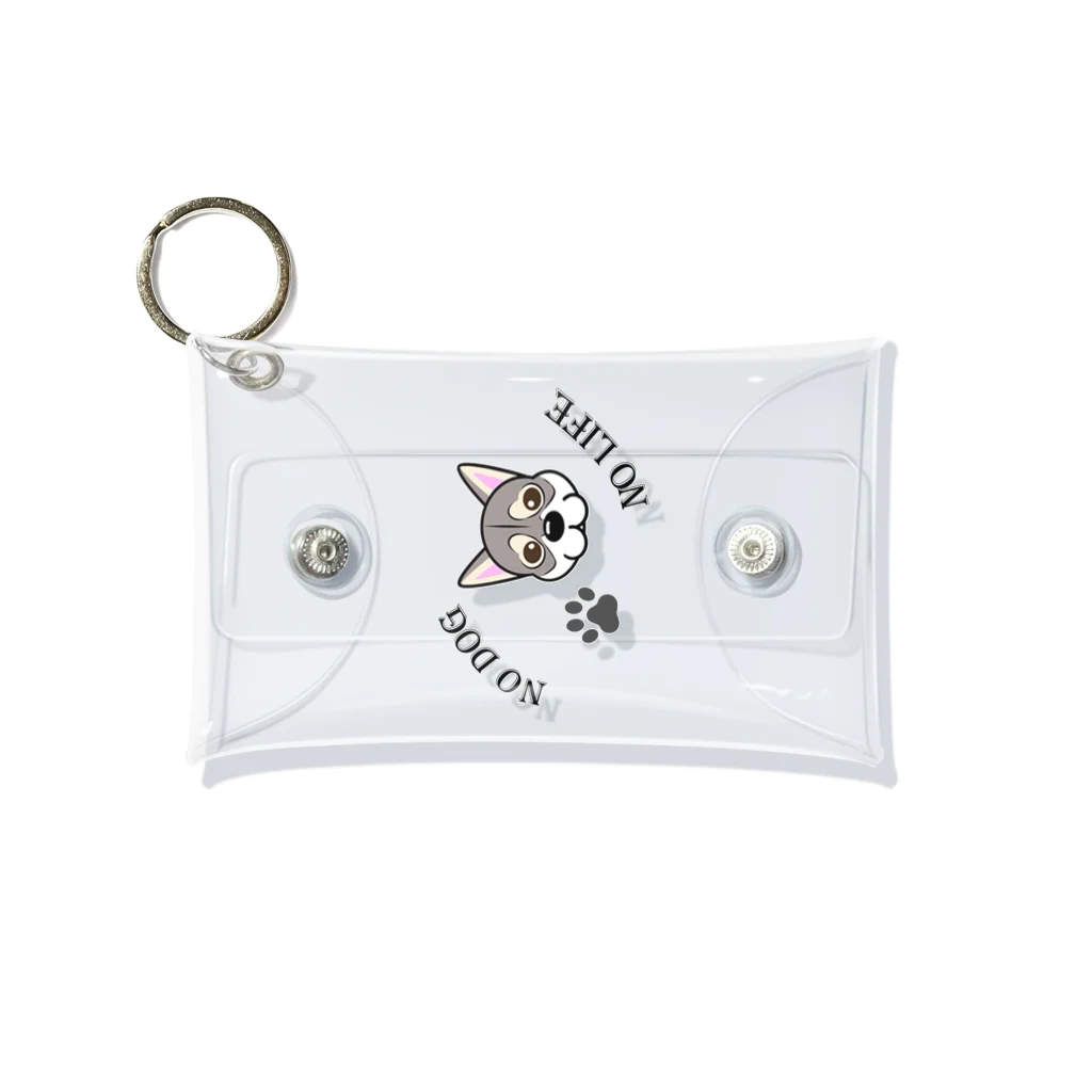 support of smileの看板犬ARC(アルク) Mini Clear Multipurpose Case