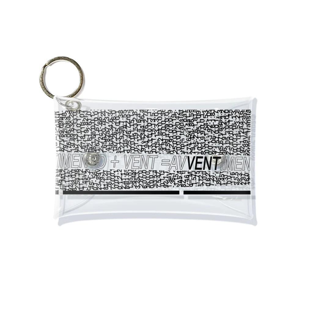 液体商店のAVVERTIMENTO Mini Clear Multipurpose Case