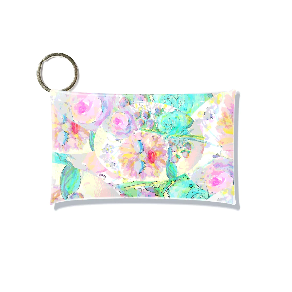 水彩屋の花の妖精 Mini Clear Multipurpose Case