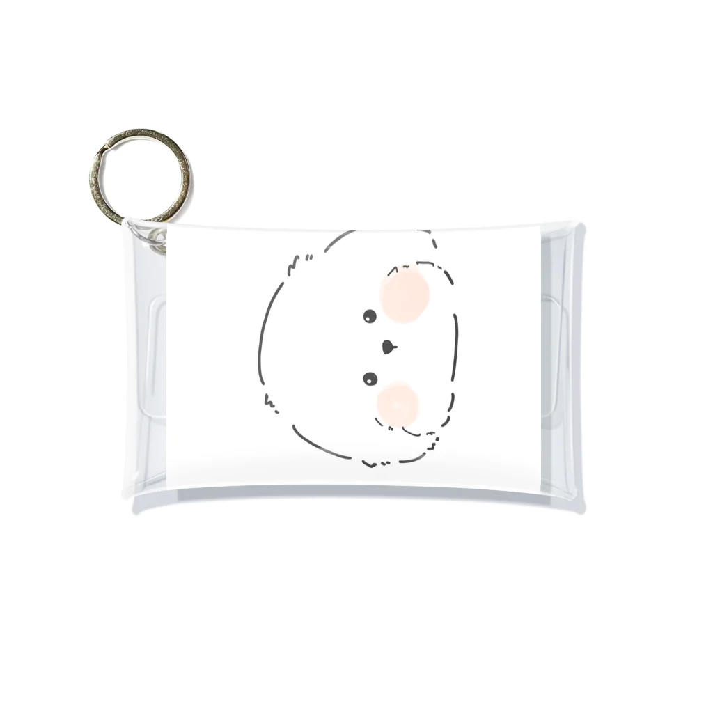 めろんぱんのわんこ Mini Clear Multipurpose Case