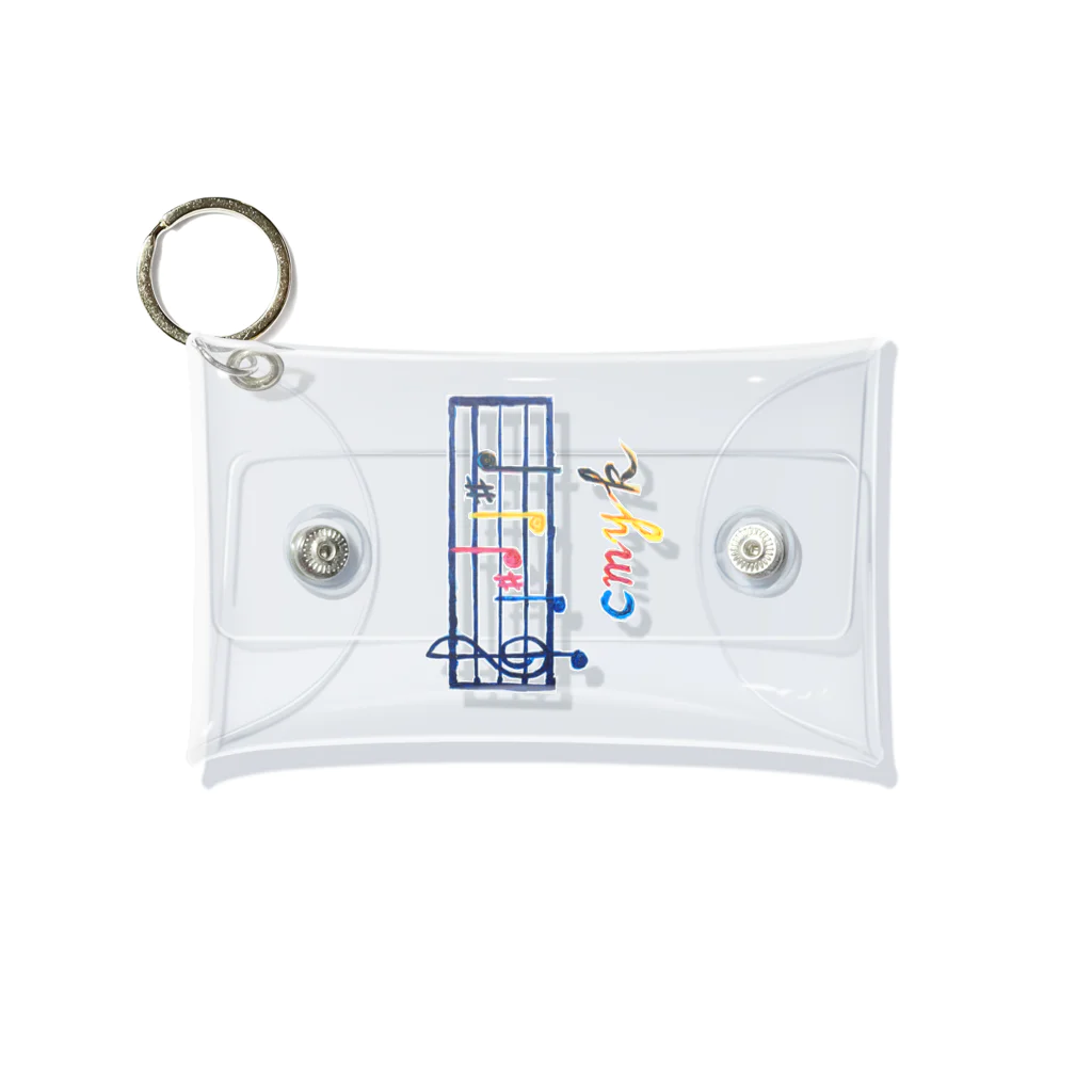 Shop: ristretto recordsのcmyk Mini Clear Multipurpose Case