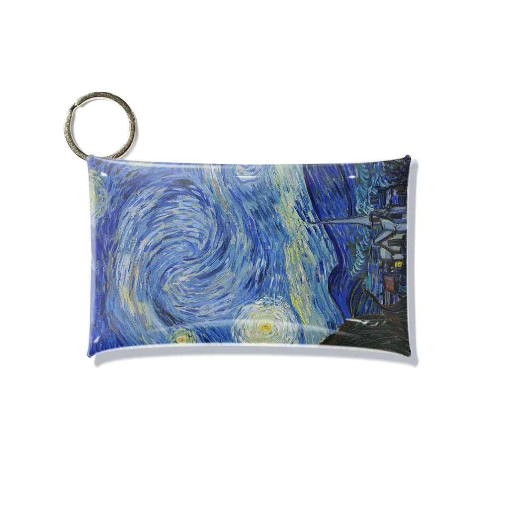 artgalleryのThe Starry Night Mini Clear Multipurpose Case